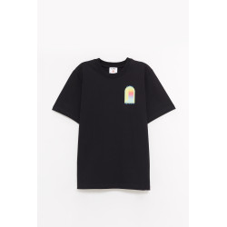 CASABLANCA BLACK L ARCHE CLASSIC T SHIRT